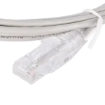 Cable de Parcheo Slim UTP Cat6 - 3 m Gris Diámetro Reducido (28 AWG) - Image 4