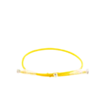 Cable de Parcheo Slim UTP Cat6A - 0.5 m Amarillo, Diámetro Reducido (28 AWG) - Image 3