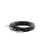 Cable de Parcheo Slim UTP Cat6A - 10 m Negro, Diámetro Reducido (28 AWG) - Image 3