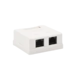 Caja de pared con 2 puertos, incluye 2 jacks UTP Cat5e Keystone - Image 5