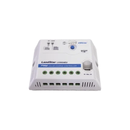 Controlador Solar PWM 12/24 V 30 A, Salida USB