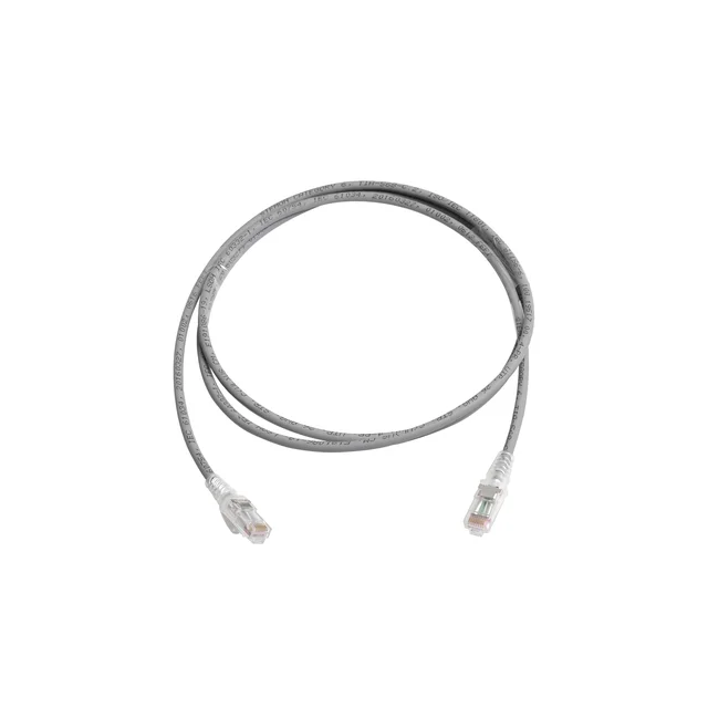 MC60504-h Patch Cord MC6 Modular Cat6 UTP, CM/LS0H, 1.52 Metros (5 Pies), Color Gris - Image 1