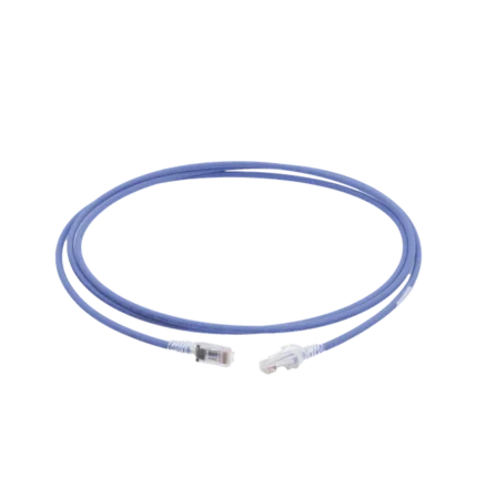 Patch Cord MC6 Modular Cat6 UTP, CM/LS0H, 7ft, Color Azul