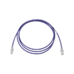 Patch Cord MC6 Modular Cat6 UTP, CM/LS0H, 7ft, Color Violeta, Versión Bulk (Sin Empaque Individual)