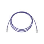 Patch Cord MC6 Modular Cat6 UTP, CM/LS0H, 7ft, Color Violeta, Versión Bulk (Sin Empaque Individual) - Image 2