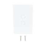 (ZWAVE) Interruptor On/Off panel táctil touch inalámbrico Zwave Plus 2 botones. No requiere cable neutro, Compatible con Hubitat HC8, Álula  M2M, otros - Image 4