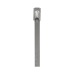 Cincho PanSteel de Acero Inoxidable Tipo 304, 362mm largo x 4.6mm ancho, Color Metálico, Paquete de 100pz
