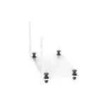 Soporte Para 2 Adaptadores de Fibra Óptica Opticom®, Para Uso con Gabinetes Multipropósito, de Instalación a Presión, Color Blanco - Image 4