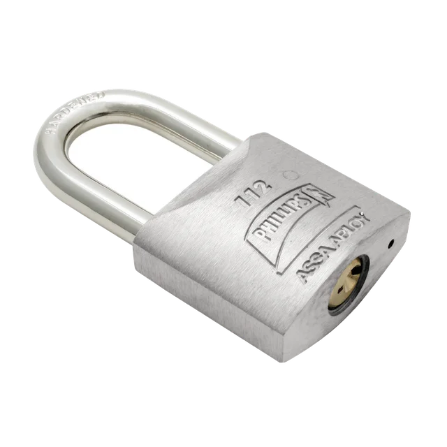 MX123-h Candado Metálico de Gancho Largo / Llave PH-32 para 4 pernos de combinación / Cuenta con barreno para salida de agua. - Image 1