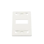 Placa de pared modular MAX, de 3 salidas, color blanco, version bulk (Sin Empaque Individual) - Image 3