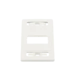 Placa de pared modular MAX, de 3 salidas, color blanco, version bulk (Sin Empaque Individual) - Image 4