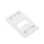 Placa de pared modular MAX, de 3 salidas, color blanco, version bulk (Sin Empaque Individual) - Image 6