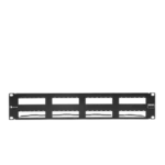 PATCH PANEL MAX VACIO ID VERTICAL UTP 48 PTOS PLANO 2U NEGRO - Image 4