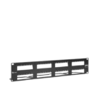 PATCH PANEL MAX VACIO ID VERTICAL UTP 48 PTOS PLANO 2U NEGRO - Image 2