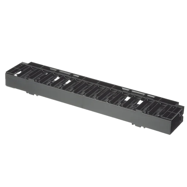 NCMHF1-h Organizador de Cables Horizontal NetManager, Sencillo (Solo Frontal), Para Rack de 19in, 1UR - Image 1
