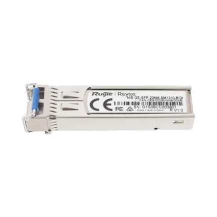 Transceptor Industrial BIDI Monomodo SFP 1G (Lado A), hasta 20 Kilómetros, TX 1310 / RX 1550, soporta Temperaturas de -40° a 85° C