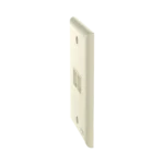 Placa de Pared Vertical, Salida Para 2 Puertos Keystone, Color Marfil - Image 3
