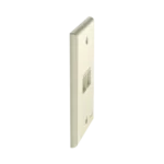 Placa de Pared Vertical, Salida Para 2 Puertos Keystone, Color Marfil - Image 4