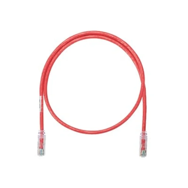 NK6PC3RDY-16237 Cable de Parcheo UTP Categoría 6, con Plug Modular en Cada Extremo - 1 Metro (3.28 Pies) - Rojo - Image 1