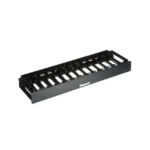 Organizador de Cables Horizontal NetManager de Alta Densidad, Sencillo (Solo Frontal), Para Rack de 19in, 1UR - Image 3