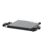 PDU Monitoreable de Transferencia Automática ATS (Fuente Redundante), Con 10 Salidas 5-15R, Enchufes de Entrada NEMA 5-15P, Instalación Horizontal de 19in, 1UR, 15 Amp, 120 Vca