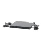PDU Monitoreable de Transferencia Automática ATS (Fuente Redundante), Con 10 Salidas 5-15R,   Enchufes de Entrada L5-20P, Instalación Horizontal de 19in, 1UR, 20 Amp, 120 Vca