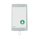 Modulo Asistencial para Baño con tirador y Botón cancelador Iluminado / IP65 / Bus RS485 / Compatible con NX0019/B, NX0015 Y NX1021