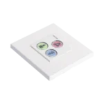 Modulo de 3 Botones iluminados con Lector RFID 125 KHz / Alarma / Cancelar y Código Azul / BUS RS485 / Compatible con NX0019/B, NX1021 y NX0015 - Image 4