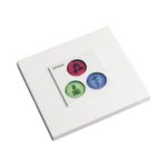 Modulo de 3 Botones iluminados con Lector RFID 125 KHz / Alarma / Cancelar y Código Azul / BUS RS485 / Compatible con NX0019/B, NX1021 y NX0015