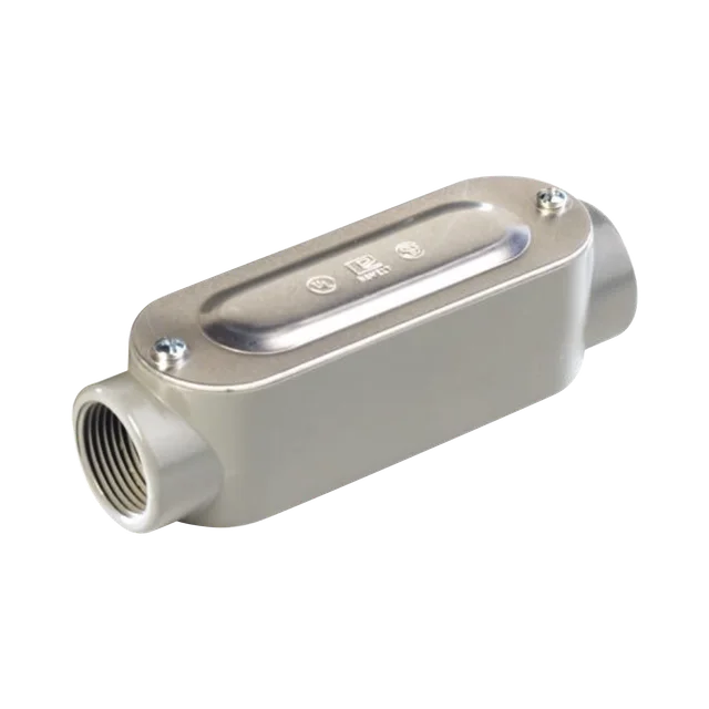 OC2625C-h Caja oval roscada tipo C de 1 1/4" (31.8 mm) Incluye tapa y tornillos. - Image 1
