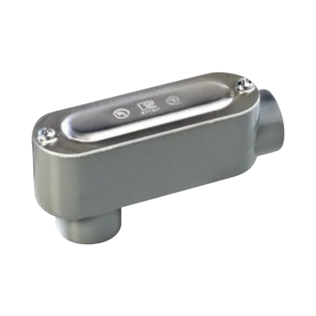 OLB0098C-h Caja oval roscada tipo LB de 1 1/4" (31.8 mm) incluye tapa y tornillos. - Image 1