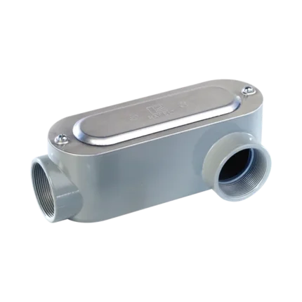 Caja Oval Roscada tipo LL de 3/4" (19.05 mm) / Incluye tapa y tornillos.