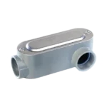 Caja Oval Roscada tipo LL de 3/4" (19.05 mm) / Incluye tapa y tornillos. - Image 2