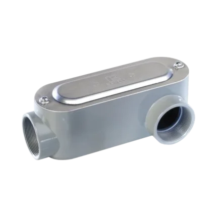 Caja Oval Roscada tipo LL de 2" (50.8 mm) / Incluye tapa y tornillos.