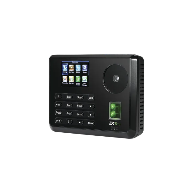 P160-h Terminal Biométrica de Palma y Huella / 600 Palmas 3,000 Huellas / Pantalla 2.8" / TCP/IP USB / 100,000 Eventos - Image 1
