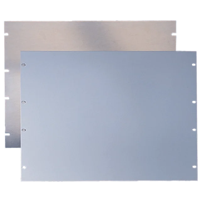P19RP3UA-16802 Tapa Ciega Para Rack Estándar de 19in, Plano, de Aluminio, 3 UR - Image 1