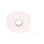 Cinta Doble Cara, con Adhesivo Acrílico, 19.1mm de Ancho, Rollo de 6.4m, Color Blanco