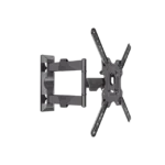 Montaje de Pared Articulado para Monitor de 32-55" / Soporta hasta 27.2 Kg / Vesa 400 x 400 / 100 x 100 / Acero / Separación a Pared de 5 cm a 40 cm
