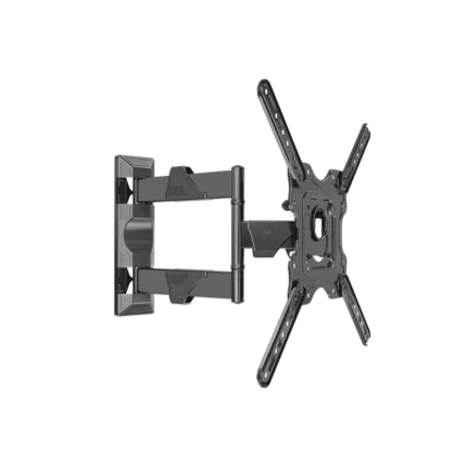 Montaje de Pared Articulado para Monitor de 32-55" / Soporta hasta 27.2 Kg / Vesa 400 x 400 / 100 x 100 / Acero / Separación a Pared de 5 cm a 40 cm
