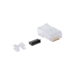 Plug RJ45 Cat6, Para Cable UTP  Calibre 23 a 26 AWG, Chapado en Oro de 50 micras, Bolsa con 50 piezas - Image 3