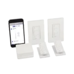 (Caseta Wireless) Kit Hub controlador, 2 atenuadores, 2 controles remotos, 2 base mesa y 2 tapas. - Image 3