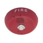 Sirena con Lámpara LED Estroboscópica / Montaje en Techo / Nivel de Candelas Seleccionable / Color Rojo / Nuevo Diseño Moderno y Elegante / Menor Consumo de Corriente