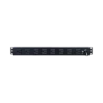 PDU Básico Para Distribución de Energía, Con 8 Tomas NEMA 5-15R Traseras y 2 Tomas 5-15R Frontales, 1UR, 15 Amp, 120 Vca - Image 2