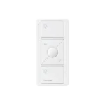 Control remoto PICO 3 botones encender/apagar, subir/bajar intensidad, color blanco, complemente con un atenuador Caseta, RA2, RadioRa2. - Image 2