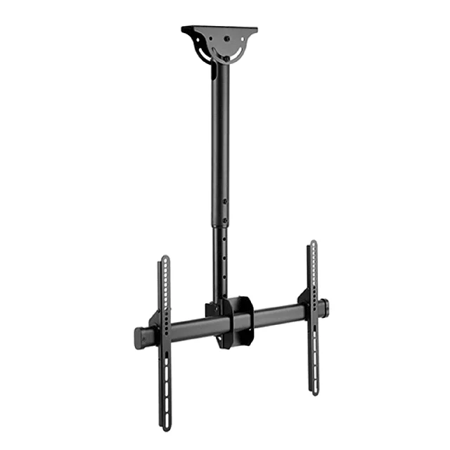 PLB-CE946-01S-17111 Soporte de Techo para Pantallas | Compatibilidad VESA 200x200 a 600x400 | Pantallas Hasta 70 Pulgadas | Capacidad de Carga 50 kg | Inclinación Vertical 0° a -25° | Rotación Horizontal 360° | Ajuste de Nivel ±3° - Image 1