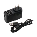 Adaptador de pared de 5 Vcc, @ 3 A con micro-USB tipo C