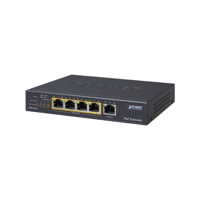 POEE304-h Extensor Ultra PoE de 65 Watts Con 4 Puertos Gigabit de Salida 802.3 af/at - Image 1