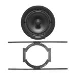 KIT de Bocina de Techo TruAudio de 6in PP6 con Soporte de Acero Rígido para Techos Suspendidos