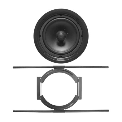 KIT de Bocina de Techo TruAudio de 6in PP6 con Soporte de Acero Rígido para Techos Suspendidos