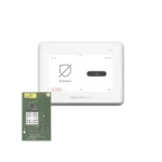 Sistema de Alarma con Pantalla Touch de 7" Compatible con sensores Inalambricos DSC, Bosh, 2GIG,ITI y Serie 5800 agregando el modulo PROTAKEOVER